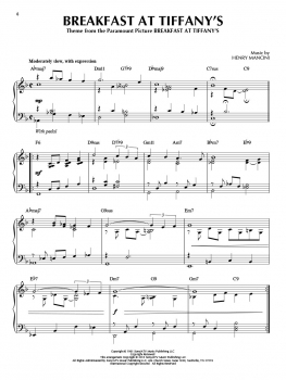 Preview: Henry Mancini Jazz Piano Solos Series Volume 38