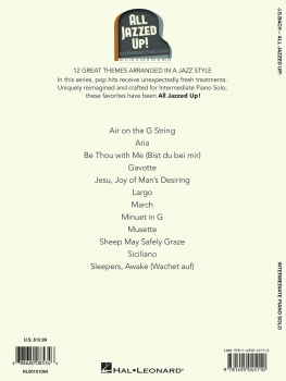 Preview: J.S. Bach – All Jazzed Up!