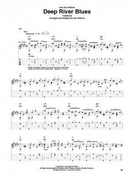 Preview: Doc Watson – Guitar Anthology