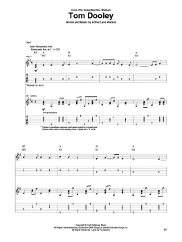 Preview: Doc Watson – Guitar Anthology