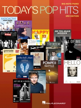 Today's Pop Hits – 3rd Edition for Big-Note Piano