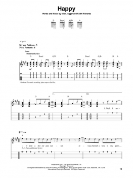 Preview: The Rolling Stones – Easy Guitar Collection