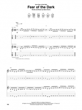 Preview: Iron Maiden – Guitar Tab 25 Metal Masterpieces