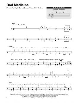 Bon Jovi Drum Play-Along Volume 45