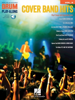 Cover Band Hits Drum Play-Along Volume 9