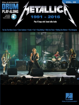 Metallica: 1991-2016 Drum Play-Along Volume 48