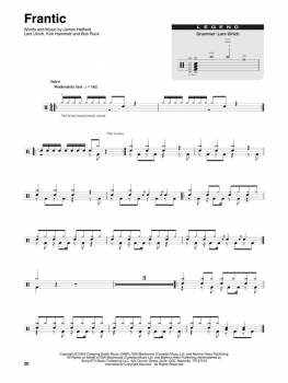 Preview: Metallica: 1991-2016 Drum Play-Along Volume 48