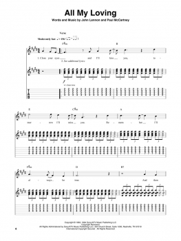 Preview: Deluxe Guitar Play-Along Vol 4: Beatles