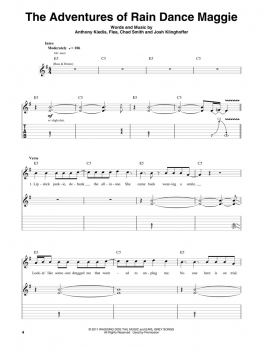 Preview: Red Hot Chili Peppers Deluxe Guitar Play-Along Volume 6