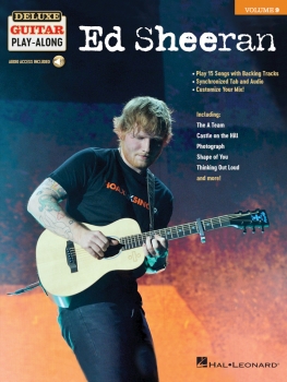 Ed Sheeran Deluxe Guitar Play-Along Volume 9
