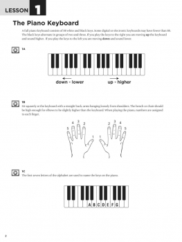 Preview: First 15 Lessons – Piano