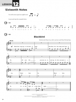 Preview: First 15 Lessons – Piano