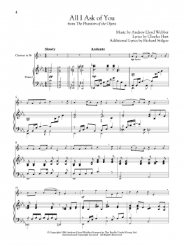 Preview: Broadway Songs for Classical Players – Clarinet and Piano