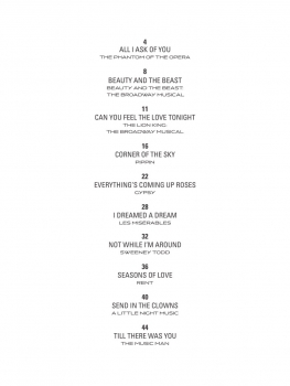 Broadway Classics for Piano Solo