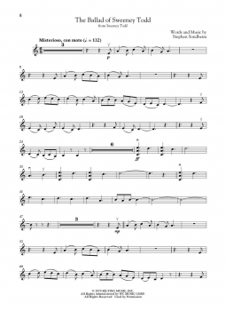 Sondheim for Violin and Piano