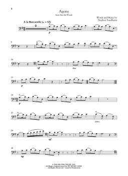 Preview: Sondheim for Cello and Piano