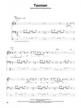 The Beatles Bass Play-Along Volume 13