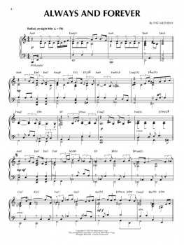 Preview: Pat Metheny Jazz Piano Solos Series Volume 57