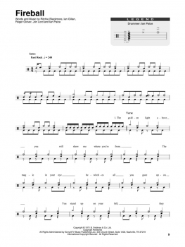 Deep Purple Drum Play-Along Volume 51