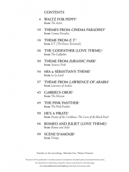Movie Themes for Flute and Piano