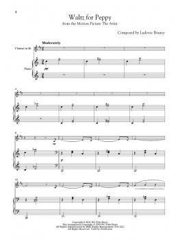 Movie Themes for Clarinet and Piano