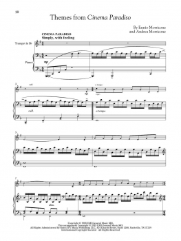 Movie Themes for Trumpet and Piano