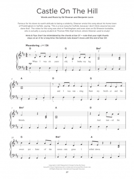 Preview: Ed Sheeran – Really Easy Piano