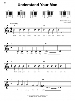 Preview: Johnny Cash – Super Easy Songbook