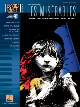 Les Misérables Piano Duet Play-Along Volume 14