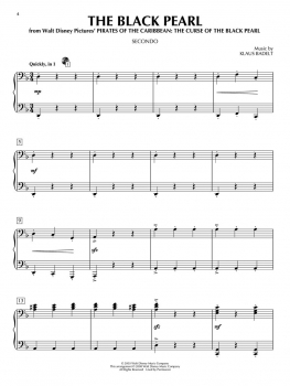 Preview: Pirates of the Caribbean Piano Duet Play-Along Volume 19