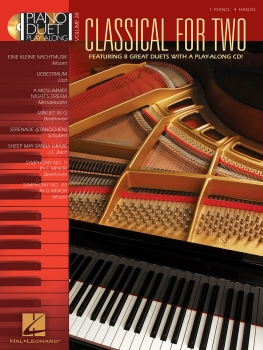 Classical for Two Piano Duet Play-Along Volume 28