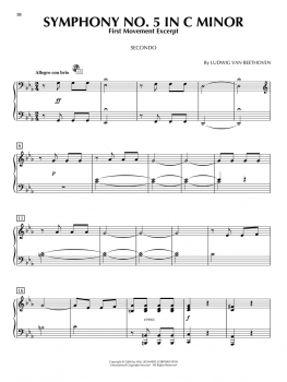 Preview: Classical for Two Piano Duet Play-Along Volume 28