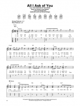 Preview: Broadway Songs for Guitar – Easy Guitar with Notes & Tab