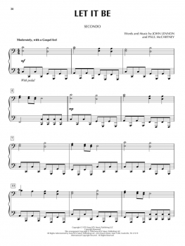 Preview: The Beatles Piano Duet Play-Along Volume 4