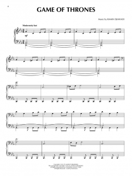 Preview: Game of Thrones – Season 8 Piano Solo