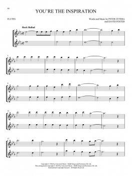 Classic Rock for Two Flutes