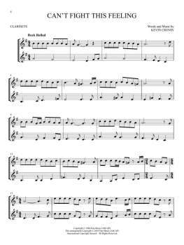 Classic Rock for Two Clarinets