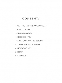 Preview: The Lion King for Tenor Sax+Online Audio