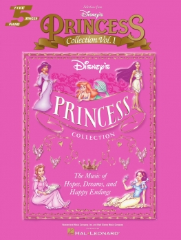 Selections from Disney's Princess Collection Vol. 1 Five Finger Piano
