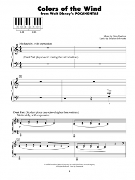 Preview: Selections from Disney's Princess Collection Vol. 1 Five Finger Piano