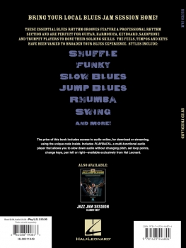 Preview: Blues Jam – 40 Progressions and Grooves