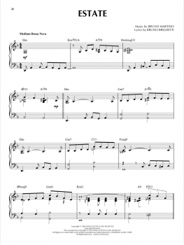 Preview: Bossa Nova Jazz Piano Solos Series Volume 15