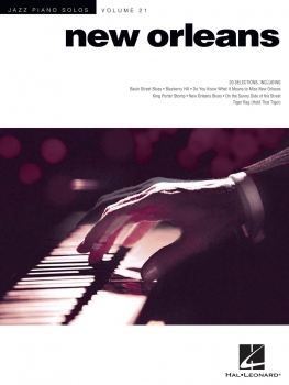 New Orleans Jazz Piano Solos Volume 21