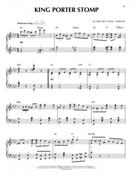 New Orleans Jazz Piano Solos Volume 21