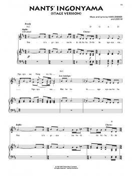 Preview: The Lion King – Broadway Selections