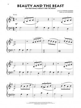 Preview: Disney Hits Beginning Piano Solo Play-Along Volume 6