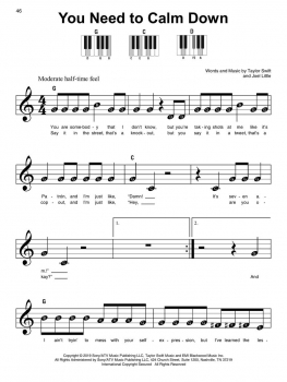 Preview: Taylor Swift – Super Easy Songbook