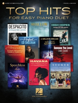 Top Hits for Easy Piano Duet