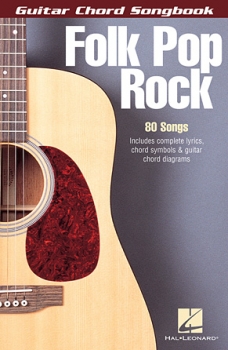 Folk Pop Rock Guitar Chord Songbook (6″ x 9″)
