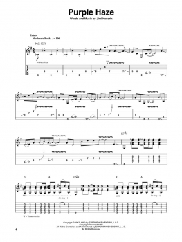 Preview: Jimi Hendrix Experience - Smash Hits Guitar Play-Along Volume 47